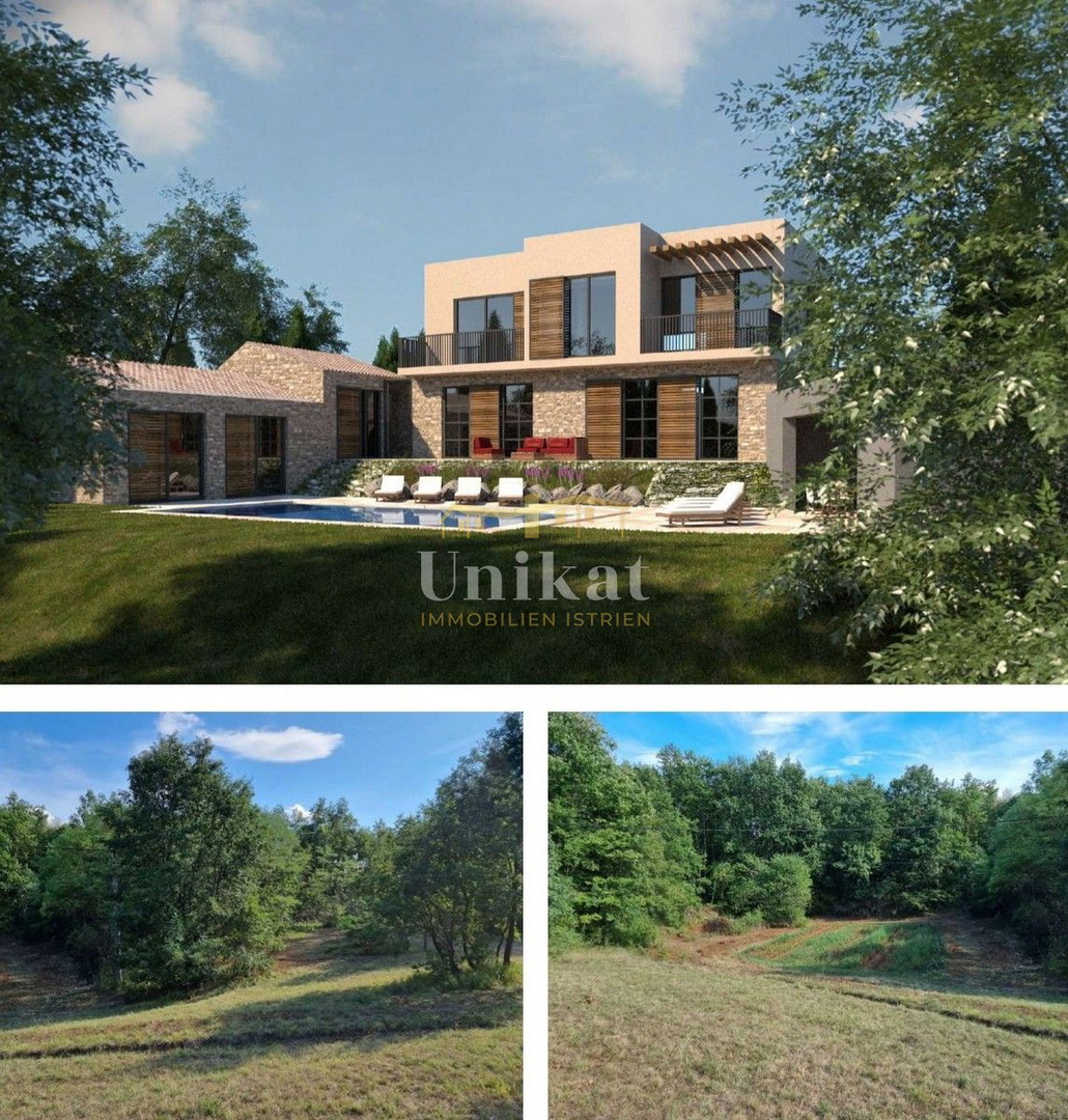 Villa con piscina immersa nella natura